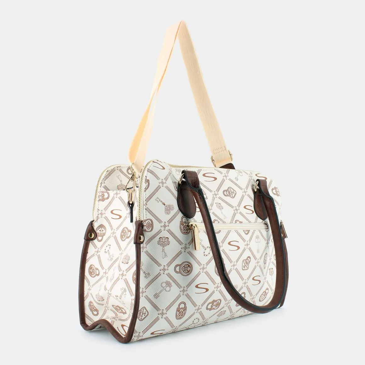 SHEEN LJ-E24-02--CUOIO- BORSE BEIGE Hot