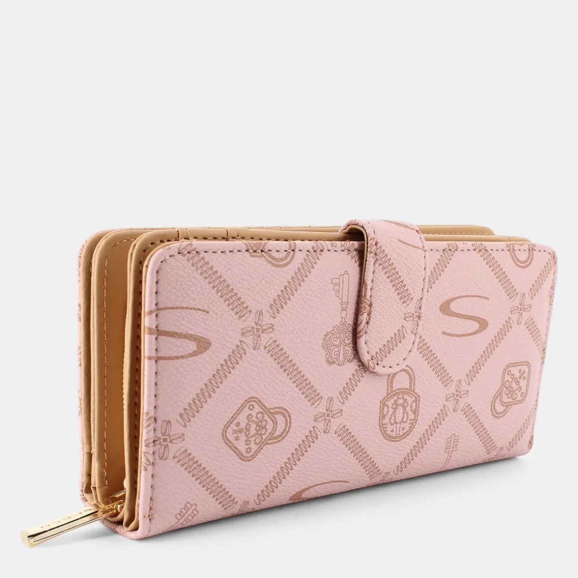 SHEEN LJ-E24-100--CREMA- PICCOLA PELLETTERIA ROSA Cheap