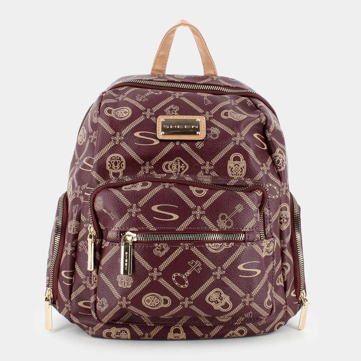 SHEEN LJ-I24-010-BORDEAUX-CREMA- ZAINI ROSSO New