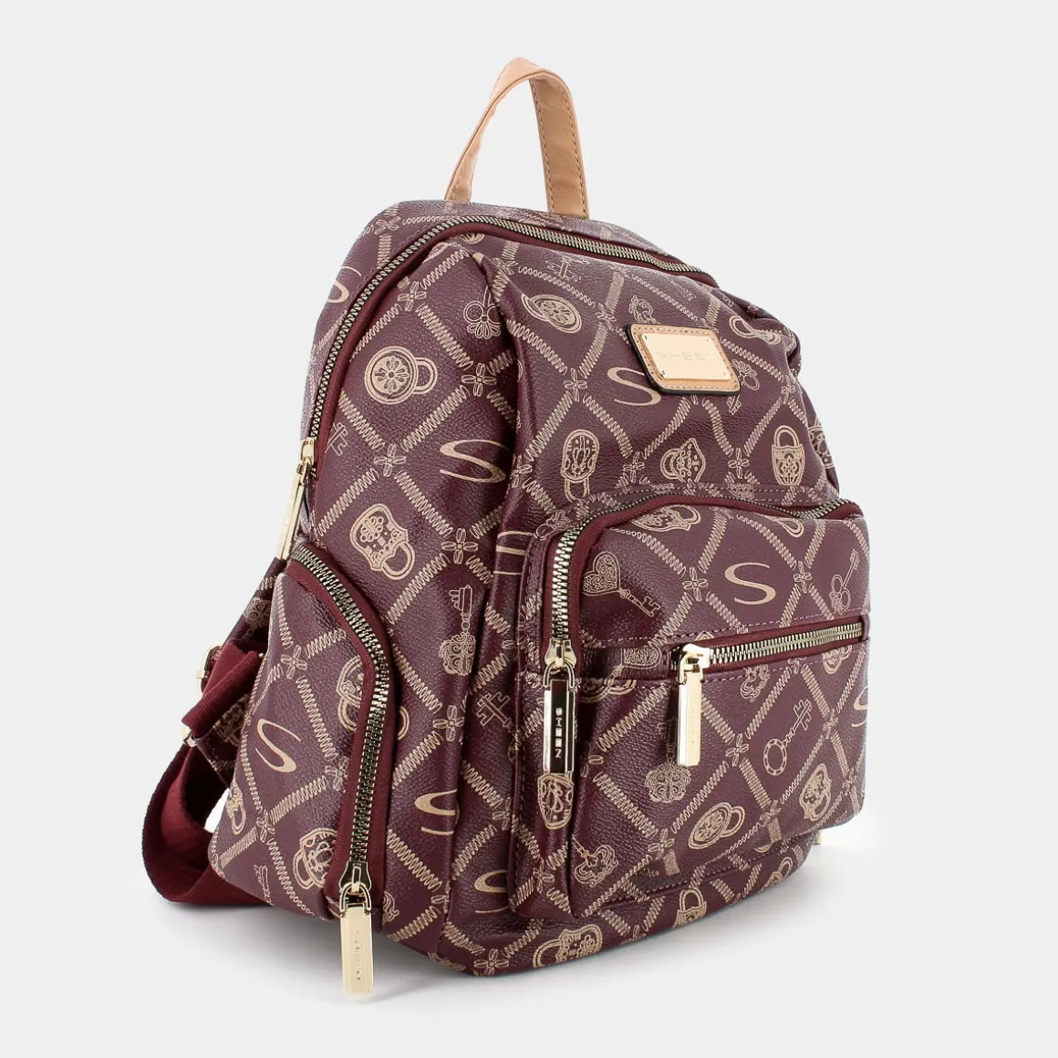 SHEEN LJ-I24-010-BORDEAUX-CREMA- ZAINI ROSSO New