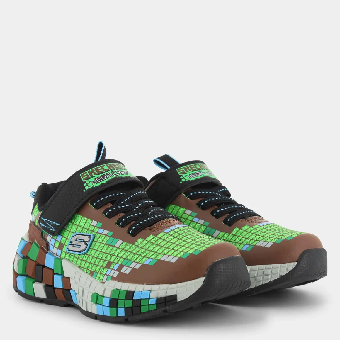 SKECHERS 402182LMEGA-CRAFT 3.0BROWN & BLACK /GREEN- SPORTIVE FANTASIA Flash Sale