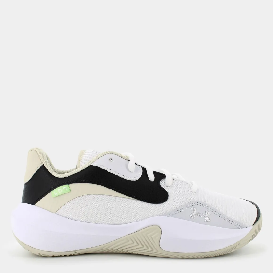 UNDER ARMOUR 3027646LOCKDOWN 7 LOWWHITE/SILT/WHITE- SPORTIVE BIANCO Shop