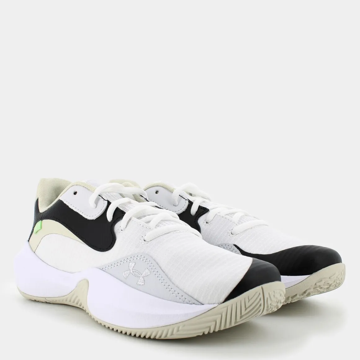 UNDER ARMOUR 3027646LOCKDOWN 7 LOWWHITE/SILT/WHITE- SPORTIVE BIANCO Shop