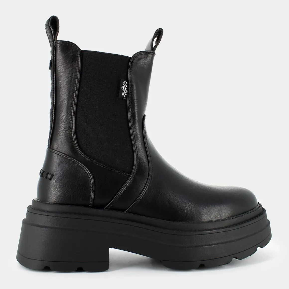 BUFFALO 1622540MARS CHELSEA- TRONCHETTI NERO Discount
