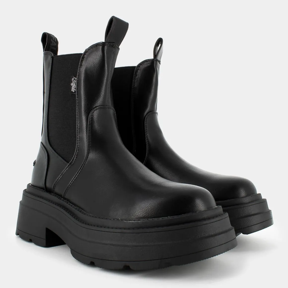 BUFFALO 1622540MARS CHELSEA- TRONCHETTI NERO Discount