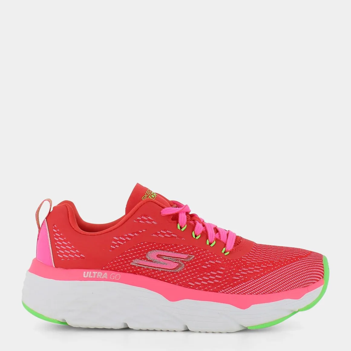 SKECHERS 17694MAX CUSHIONING ELITERed/Pink- SPORTIVE ROSSO Best Sale