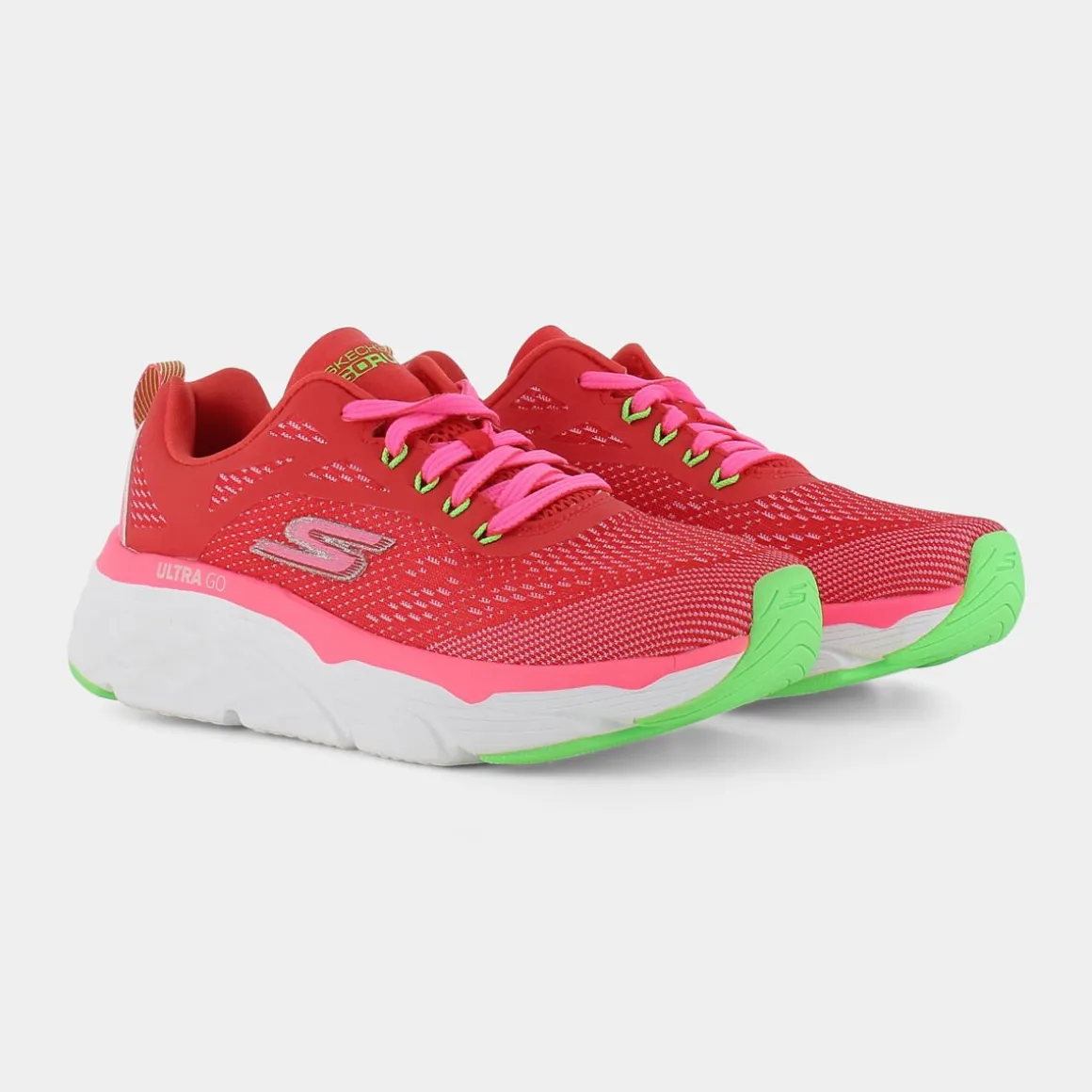 SKECHERS 17694MAX CUSHIONING ELITERed/Pink- SPORTIVE ROSSO Best Sale
