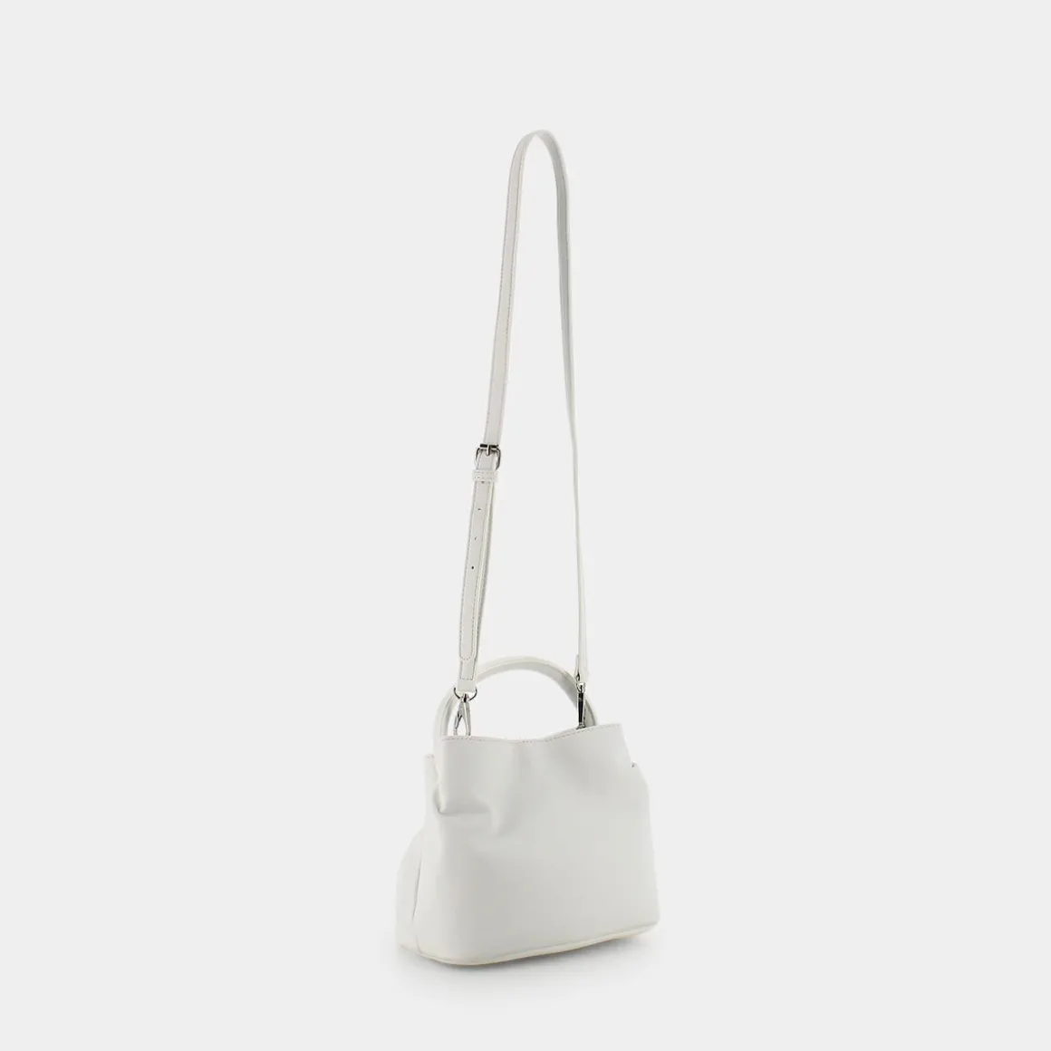 MARINA GALANTI MB0429BT1BUCKETWHITE- CLUTCH BIANCO New
