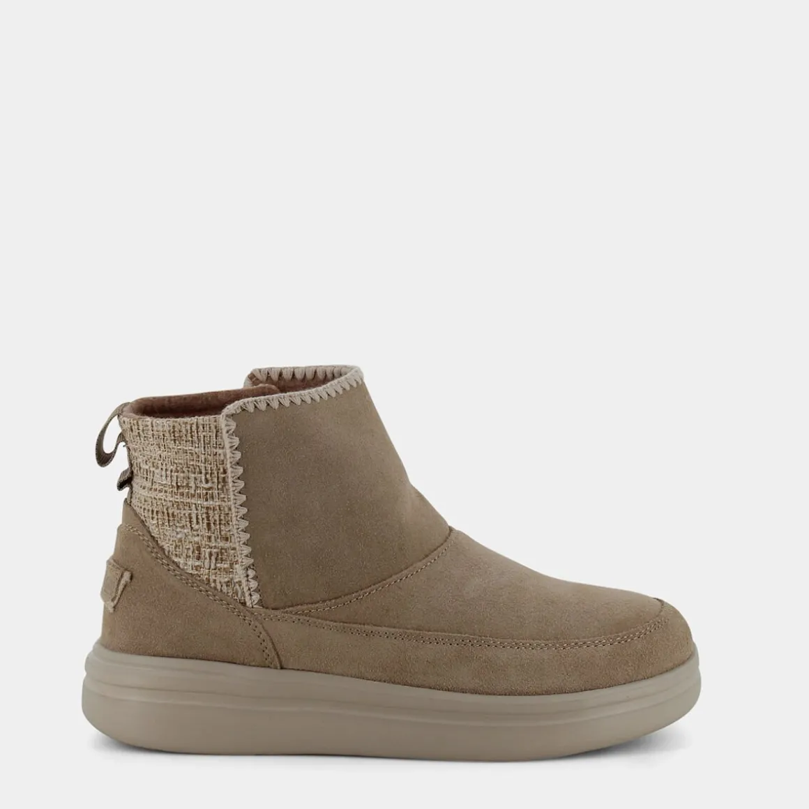 HEY DUDE 122090504MEL SUEDESAND- TRONCHETTI BEIGE Discount
