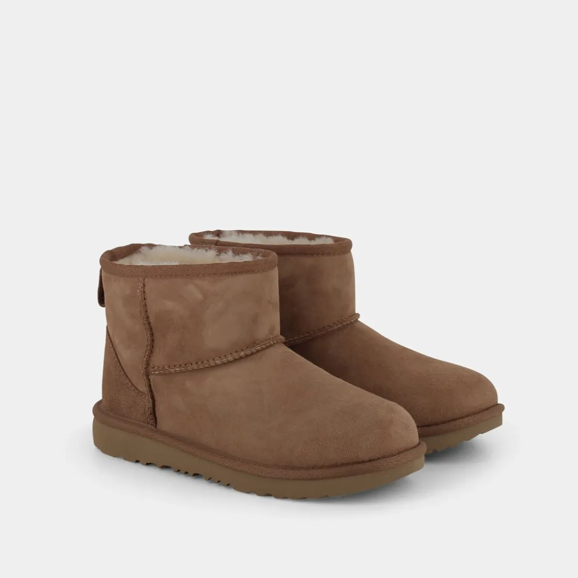 UGG 1017715MINI CLASSICCUOIO- SCARPONCINI E STIVALETTI MARRONE Best