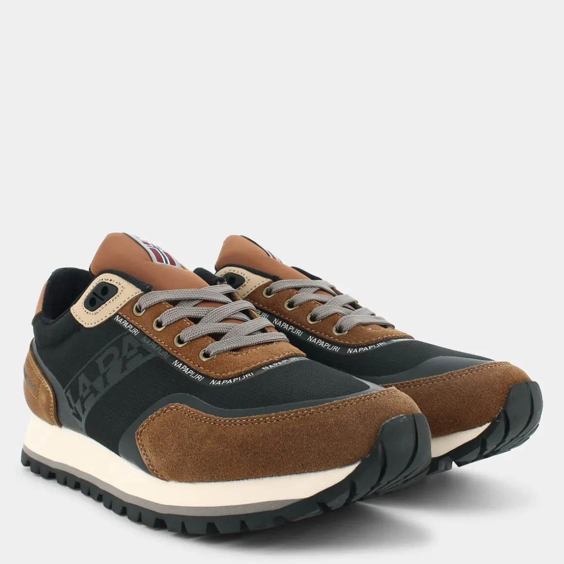 NAPAPIJRI NP0A4HVLLOTUSBLACK/BROWN- SNEAKERS MARRONE Cheap