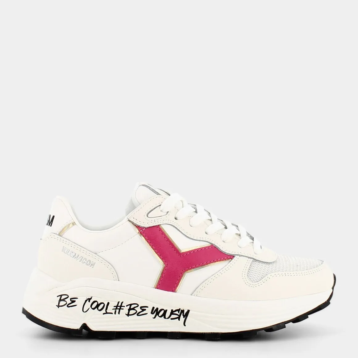 YOUSM OW-E21D-06 ROSA- SNEAKERS BIANCO Outlet
