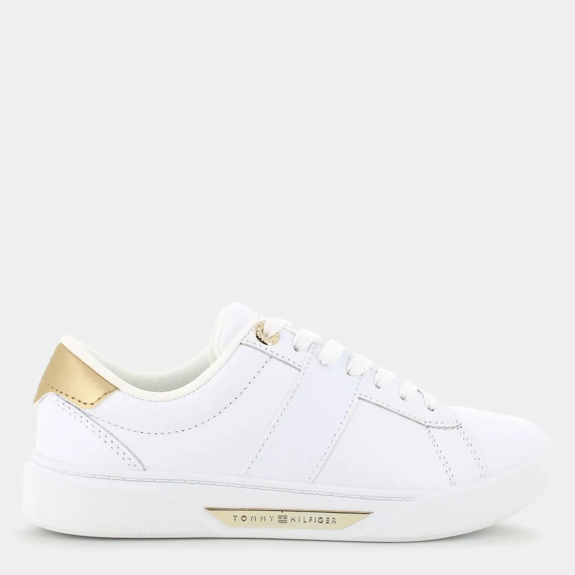 TOMMY HILFIGER 7998PANEL COURTWHITE- SNEAKERS BIANCO Discount