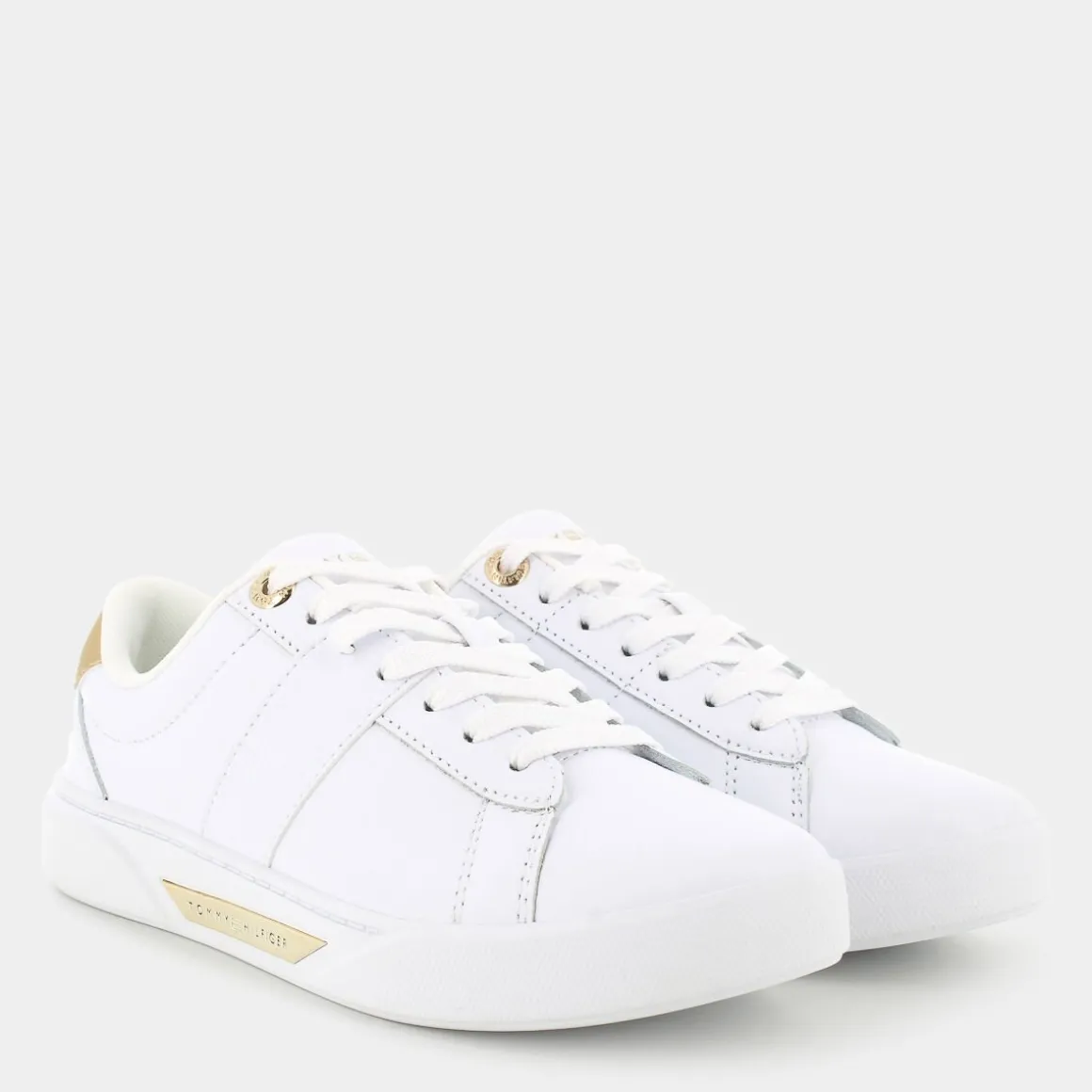 TOMMY HILFIGER 7998PANEL COURTWHITE- SNEAKERS BIANCO Discount
