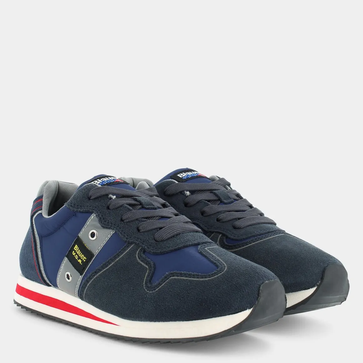 BLAUER PICK01-NAVY- SNEAKERS BLU Fashion