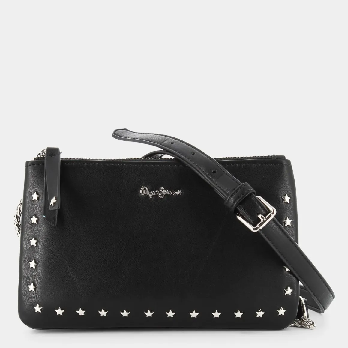 PEPE JEANS PL031470CAMILE CHARM999 BLACK- TRACOLLE NERO Discount