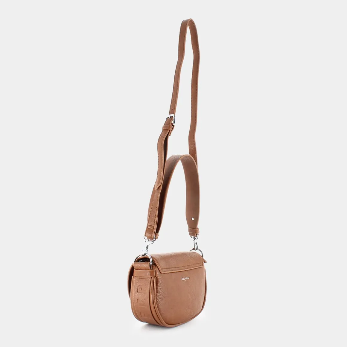 PEPE JEANS PL031566CRISHA ICONTAN BROWN- TRACOLLE MARRONE Outlet
