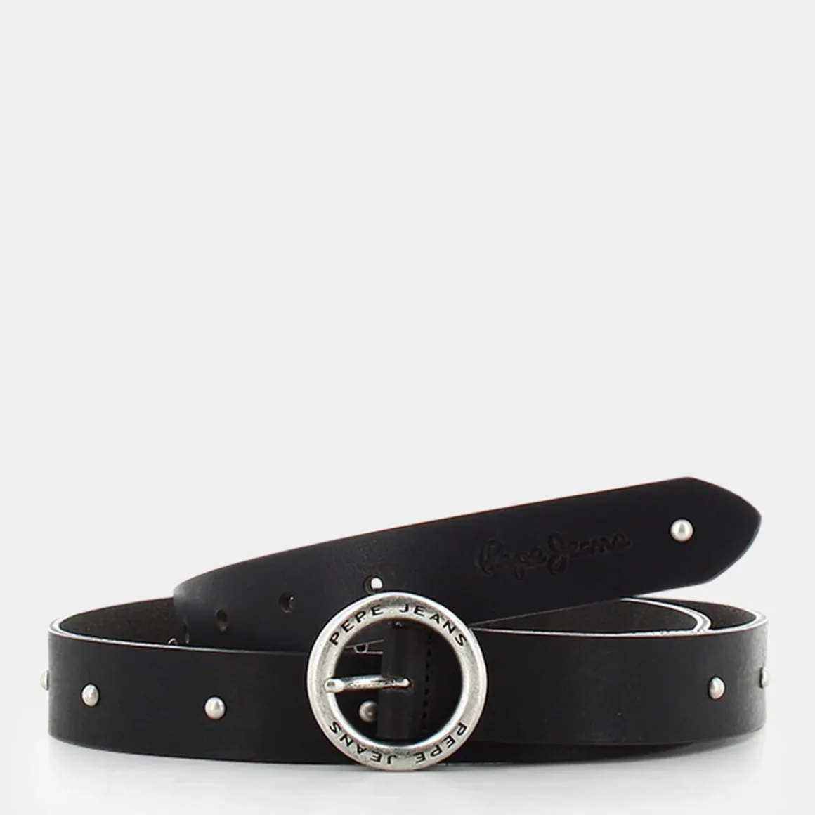 PEPE JEANS PL020816ROSY999 BLACK- CINTURE NERO Cheap