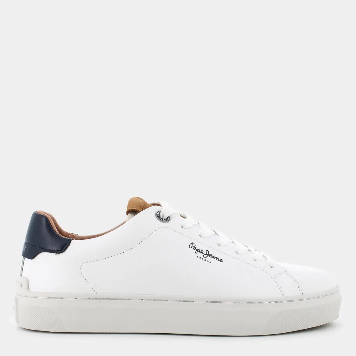 PEPE JEANS PMS00020CAMDEN CLUBFACTORY WHITE- SNEAKERS BIANCO Best