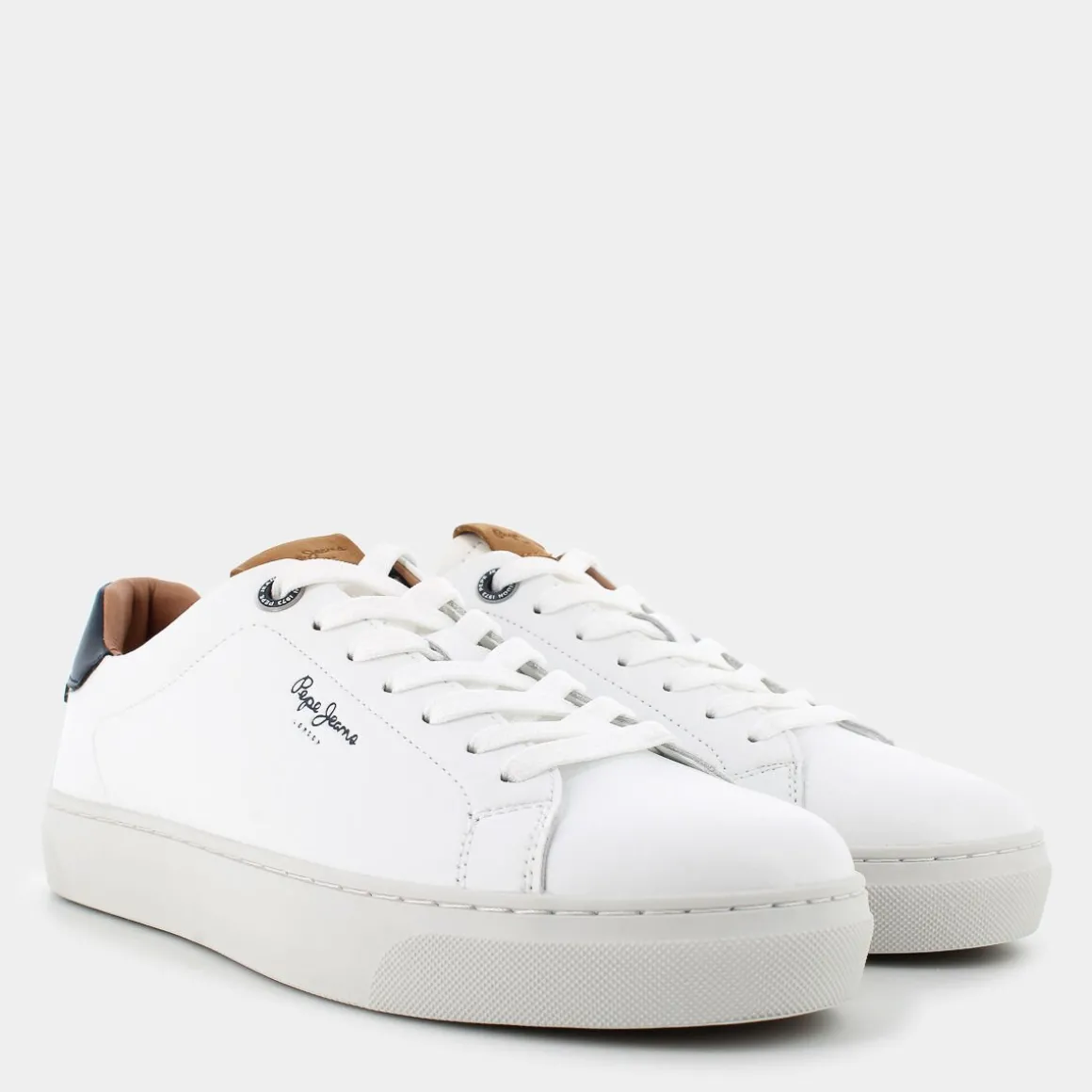 PEPE JEANS PMS00020CAMDEN CLUBFACTORY WHITE- SNEAKERS BIANCO Best