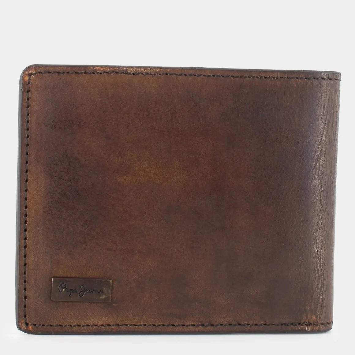 PEPE JEANS PM070387TATEBROWN- PICCOLA PELLETTERIA MARRONE Shop