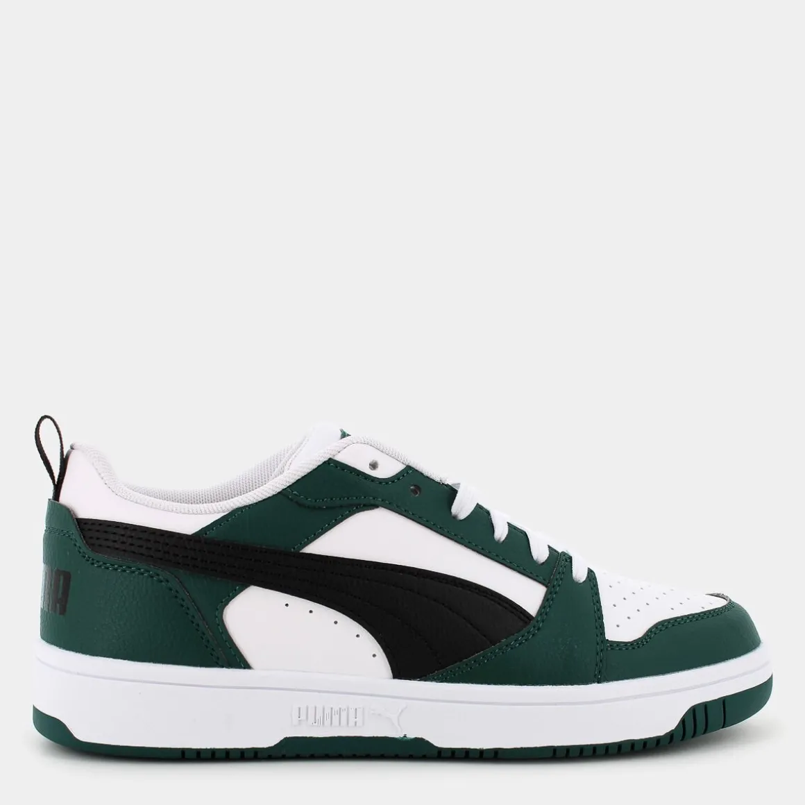 PUMA 392328REBOUND V6 LOWWhite-Black-Dark Myrtle- SPORTIVE MULTICOLOR Outlet