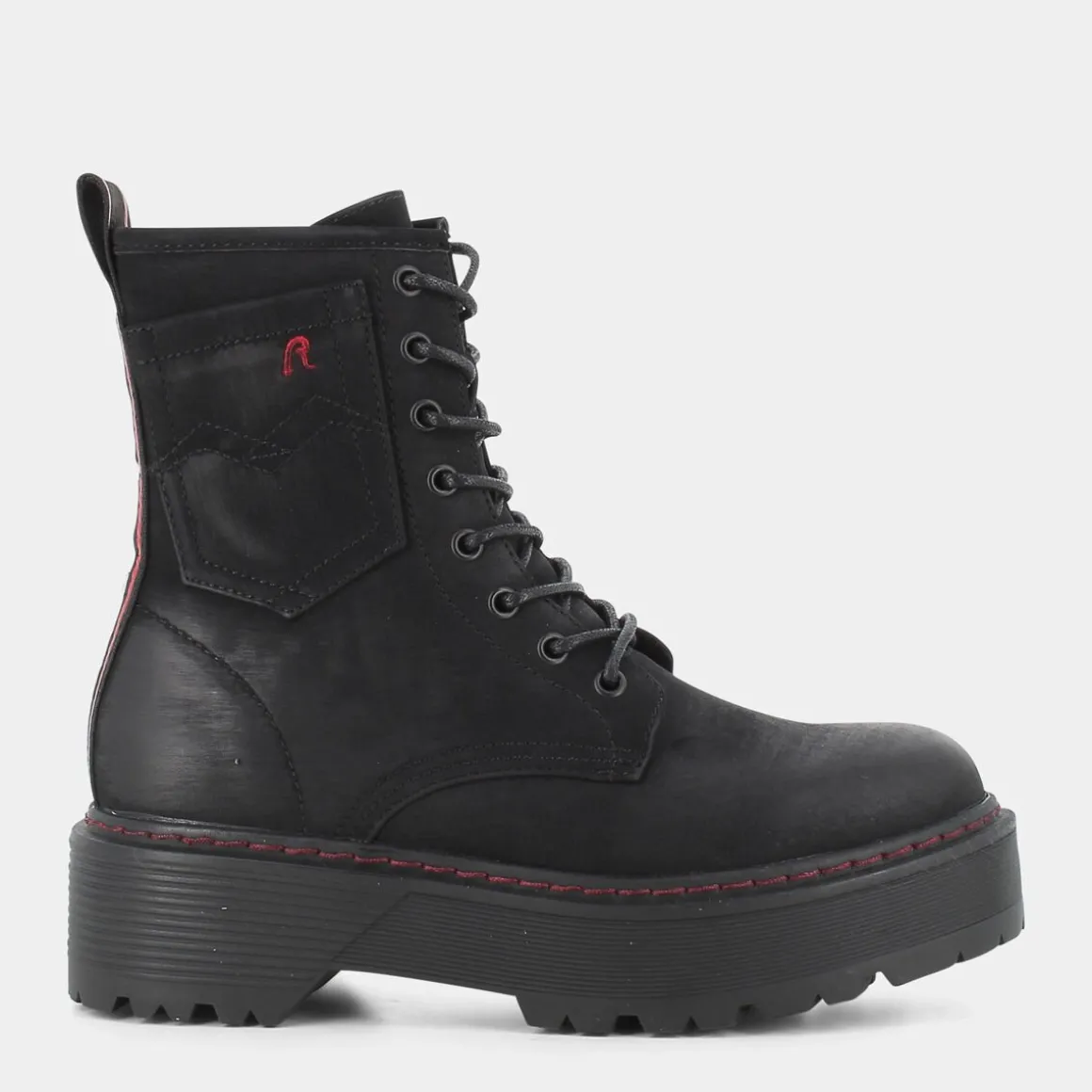 REPLAY RL630045SDOC- SCARPONCINI NERO Outlet
