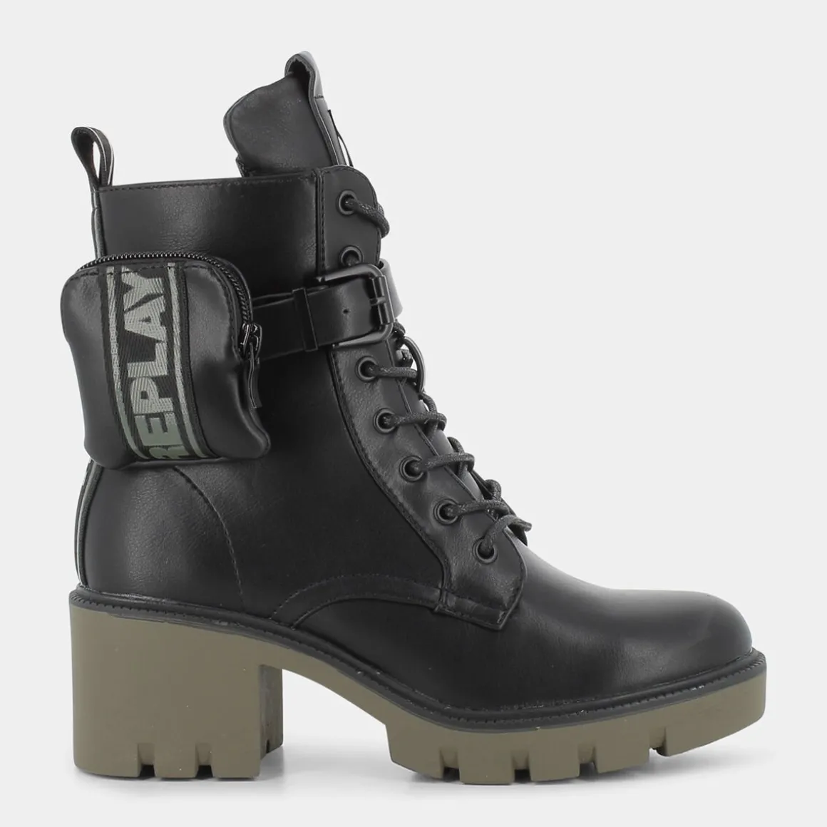 REPLAY RN680005SVILLAGE- SCARPONCINI NERO Clearance