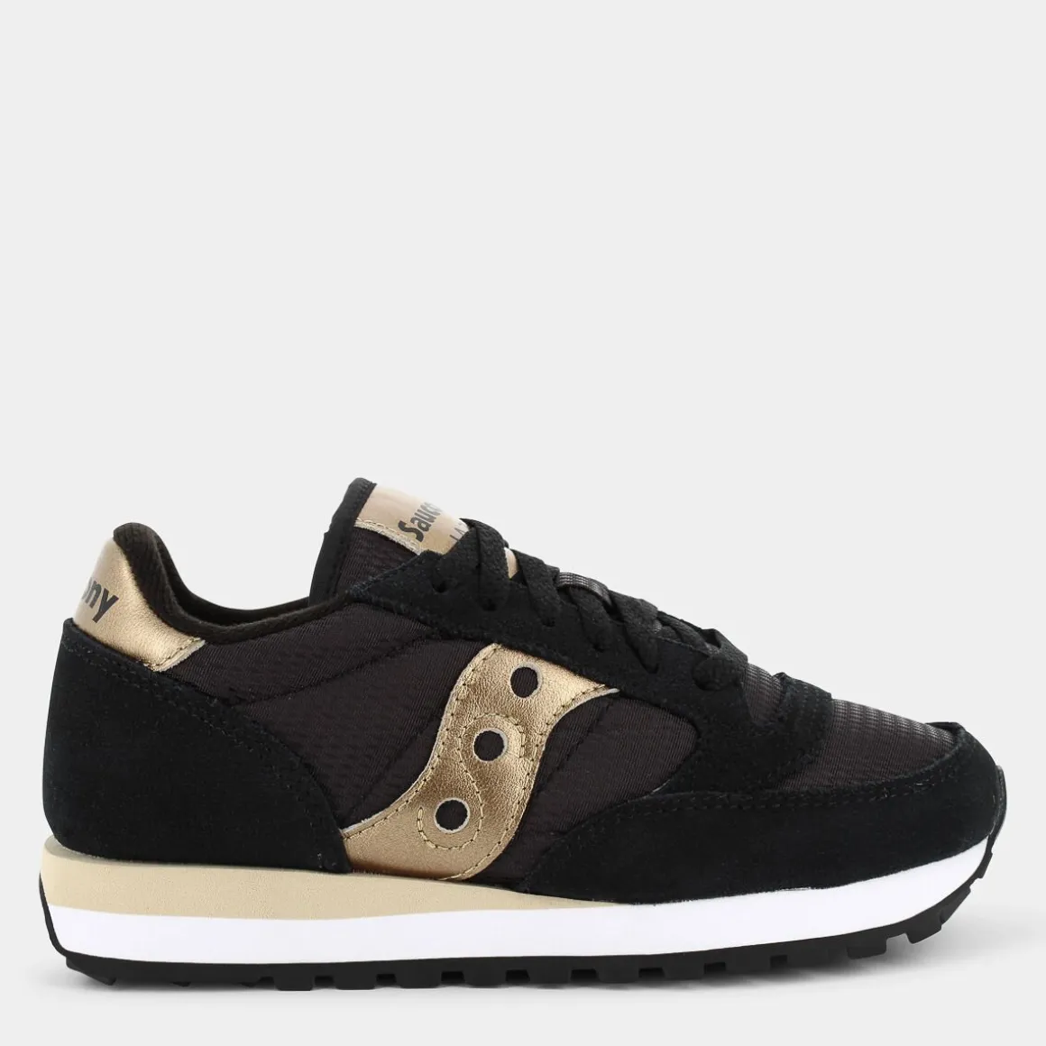 SAUCONY S1044-521JAZZBLACK/GOLD- SPORTIVE NERO New