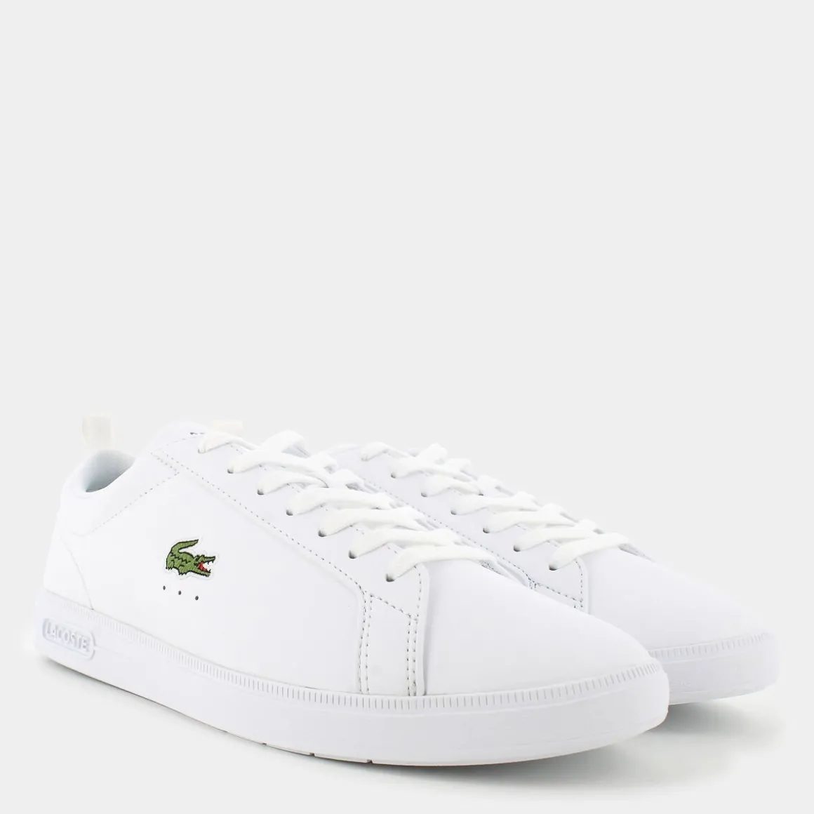 LACOSTE 48SMA0112CARNA BASEWHT/WHT- SPORTIVE BIANCO Outlet