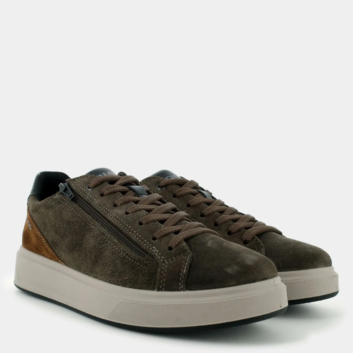 IGI & CO. 6635111STENBOSCO/COGNAC- SNEAKERS VERDE Fashion