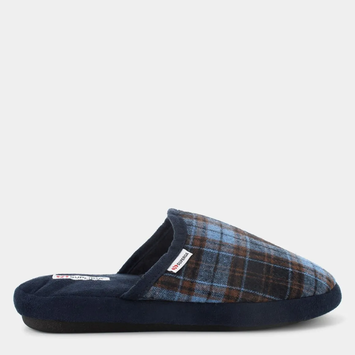 SUPERGA S22T825QUADRI - CIABATTE BLU Cheap