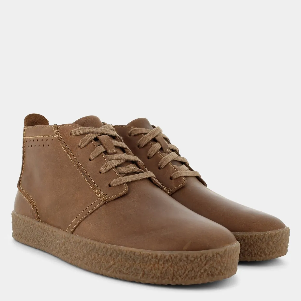 CLARKS 26174536STREETHILL MIDDARK TAN LEA- SCARPONCINI MARRONE Cheap