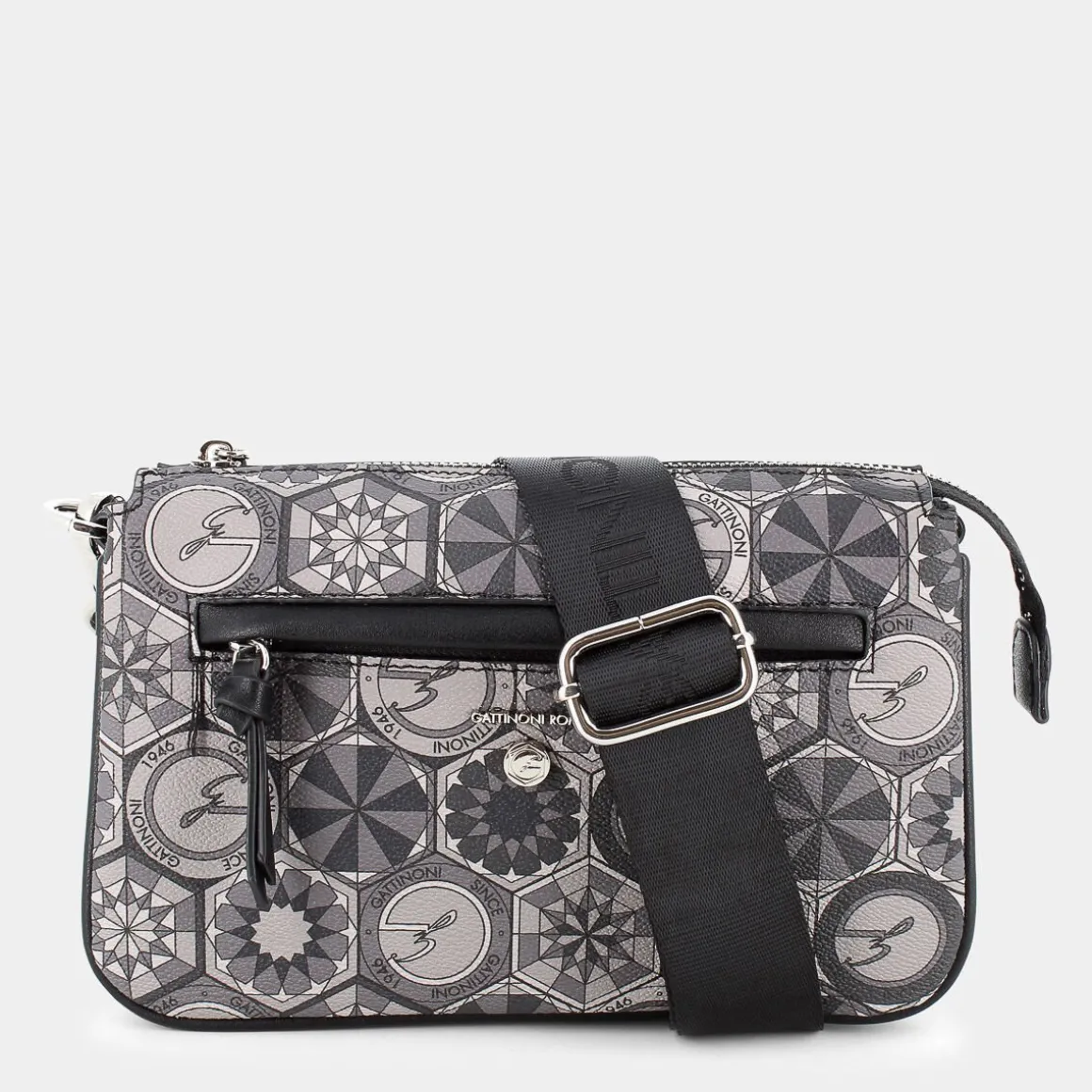 GATTINONI 8391TEODOSIA DAILYSMOKE/BLACK- TRACOLLE GRIGIO Flash Sale