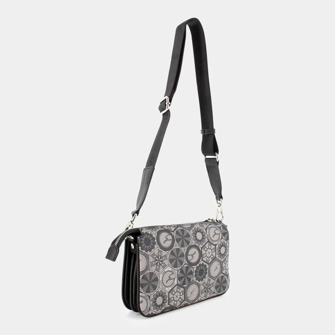 GATTINONI 8391TEODOSIA DAILYSMOKE/BLACK- TRACOLLE GRIGIO Flash Sale