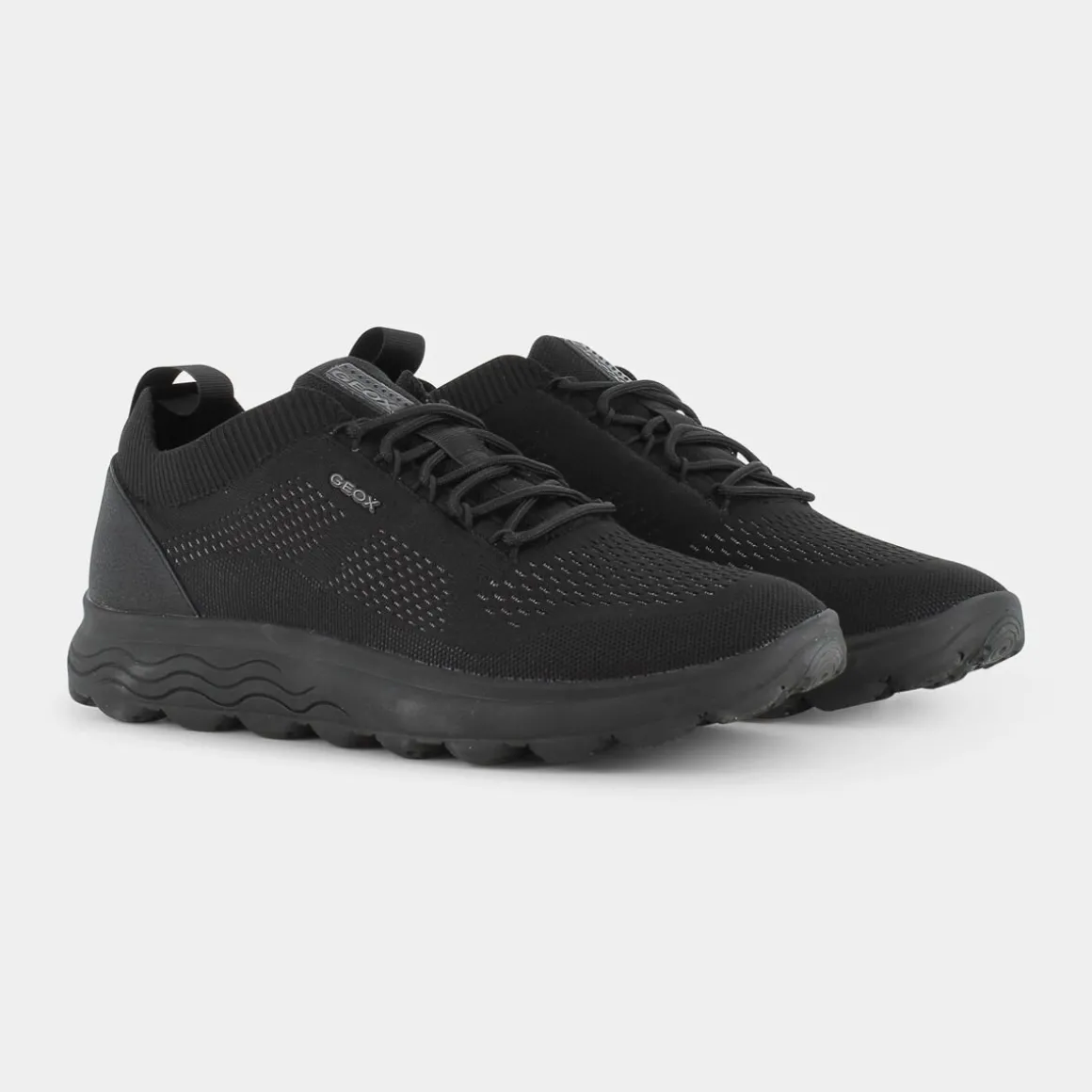 GEOX U15BYA0006KC9997SPHERICABLACK- SNEAKERS NERO Cheap