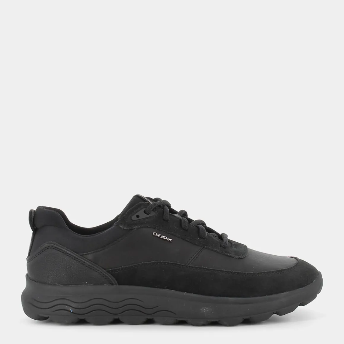 GEOX U16BYESPHERICA EBLACK- SNEAKERS NERO Cheap