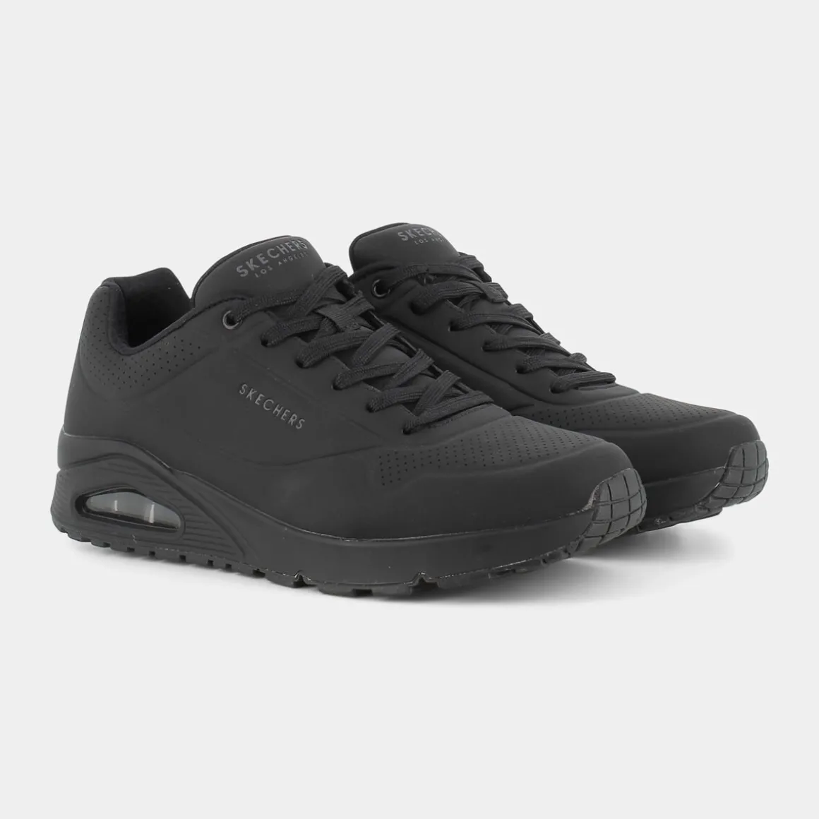 SKECHERS 52458UNOBlack Durabuck- SPORTIVE NERO Clearance