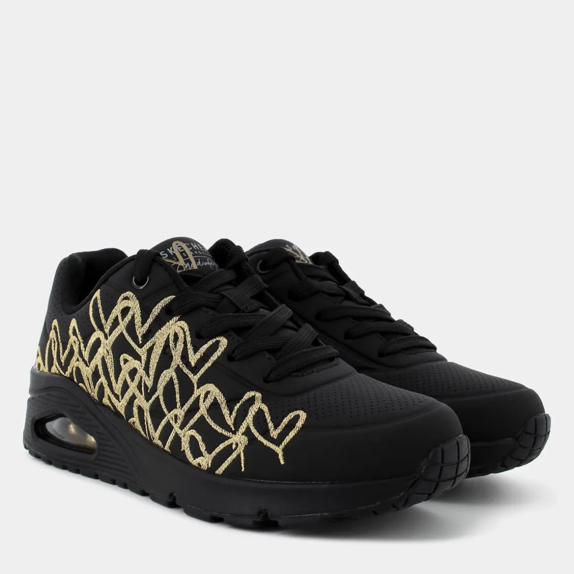 SKECHERS 177975UNOBLACK/GOLD- SPORTIVE NERO Online