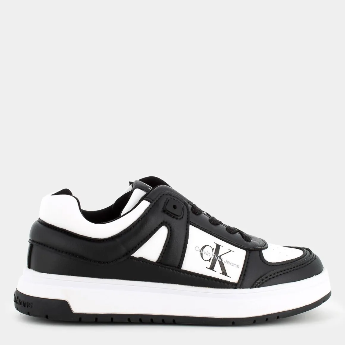 CALVIN KLEIN JEANS V3X9-81060-1355X001PATTY BIANCO- SNEAKERS NERO Online