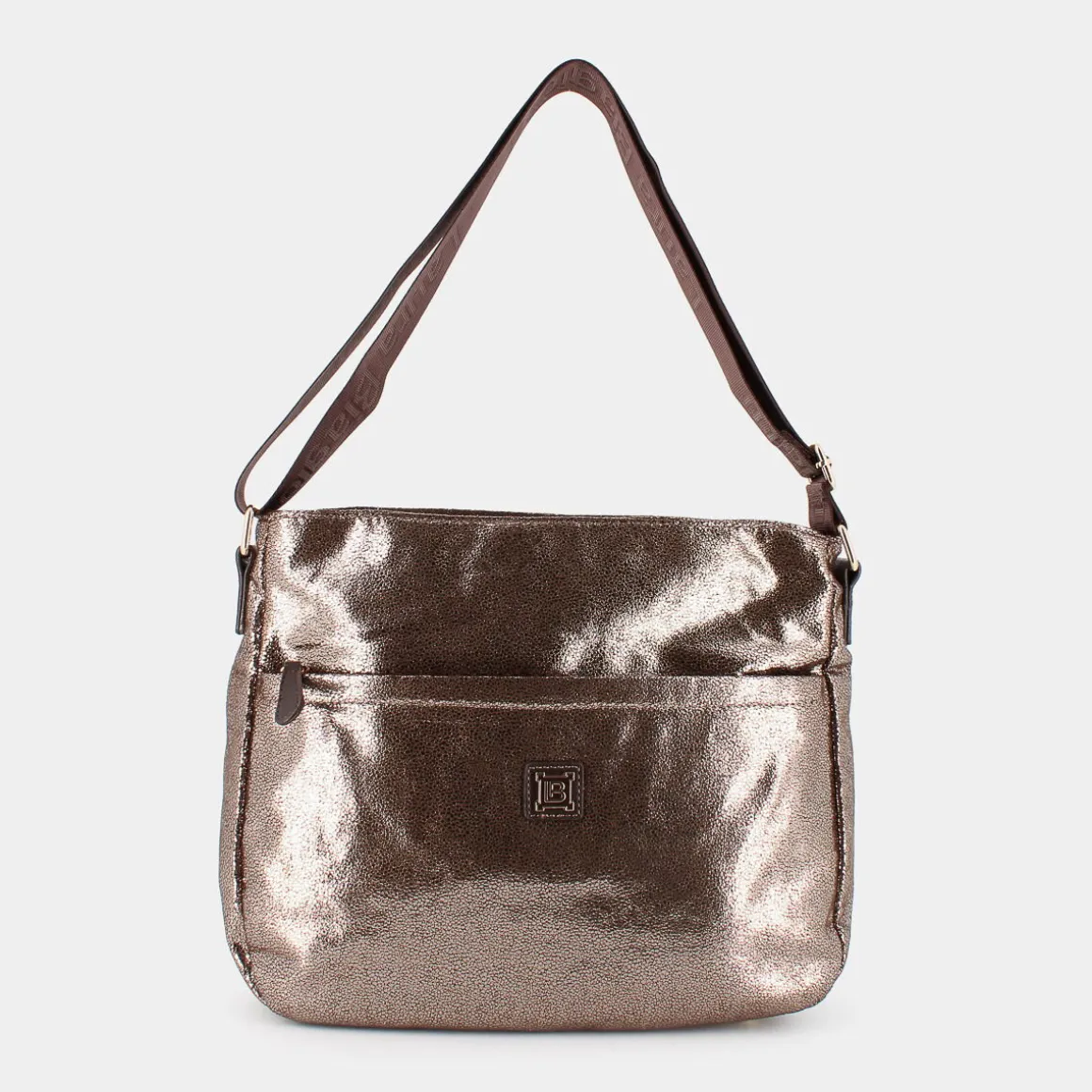LAURA BIAGIOTTI 24W100-12DTAPIROCASTAGNA- TRACOLLE MARRONE New