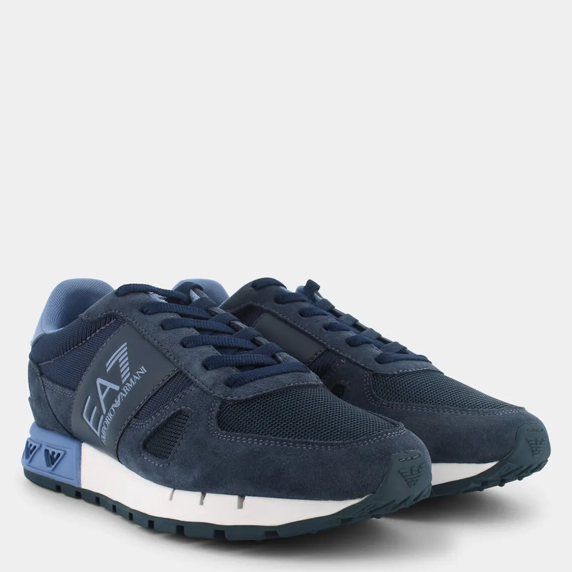 EA7 X8X151 XK354 S972B&W LEGACYBLACK IRIS+COUNTRY - SNEAKERS BLU Online