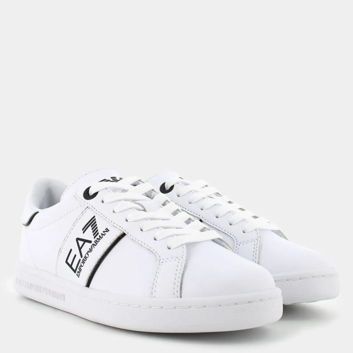 EA7 X8X102CLASSIC PERFWHITE/BLACK- SNEAKERS BIANCO Discount