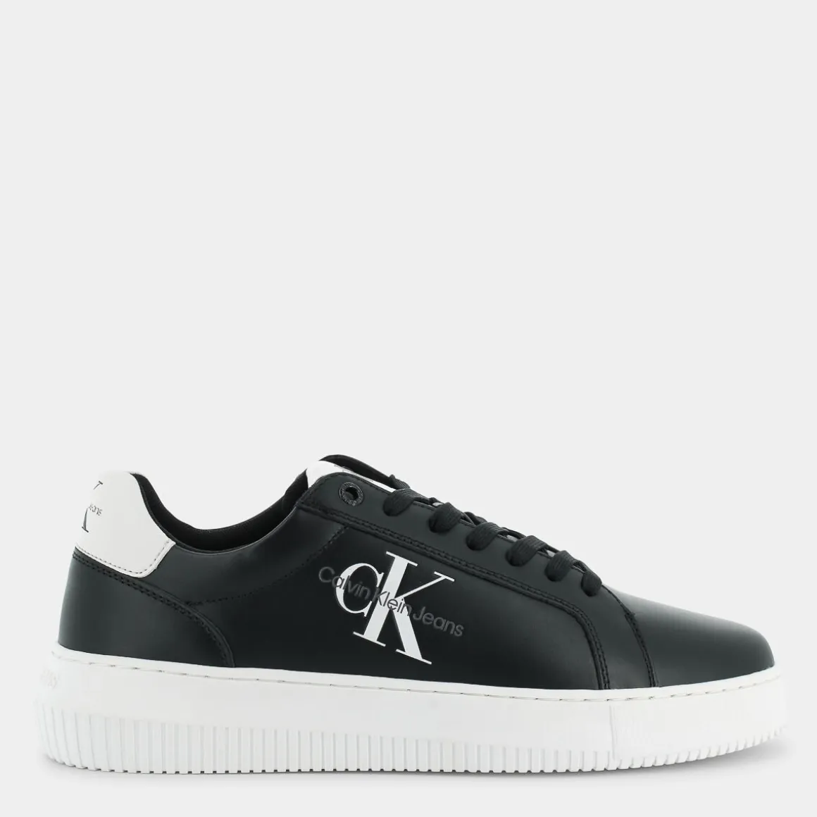 CALVIN KLEIN JEANS YM0YM006810GJMALMO CHUNKYBLACK/WHITE- SNEAKERS NERO Cheap