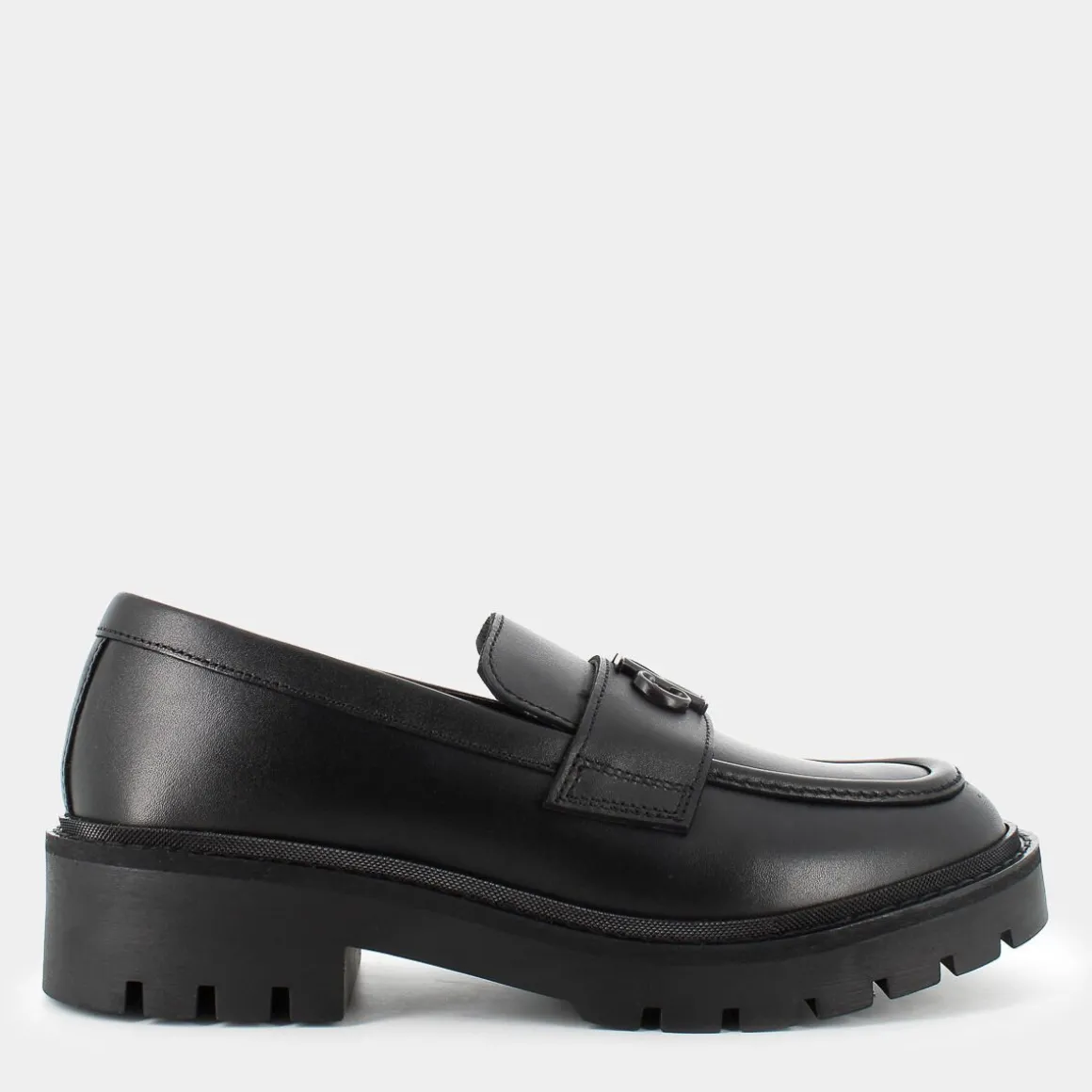 CALVIN KLEIN JEANS YW01682FLATFORMTRIPLE BLACK- MOCASSINI NERO Store